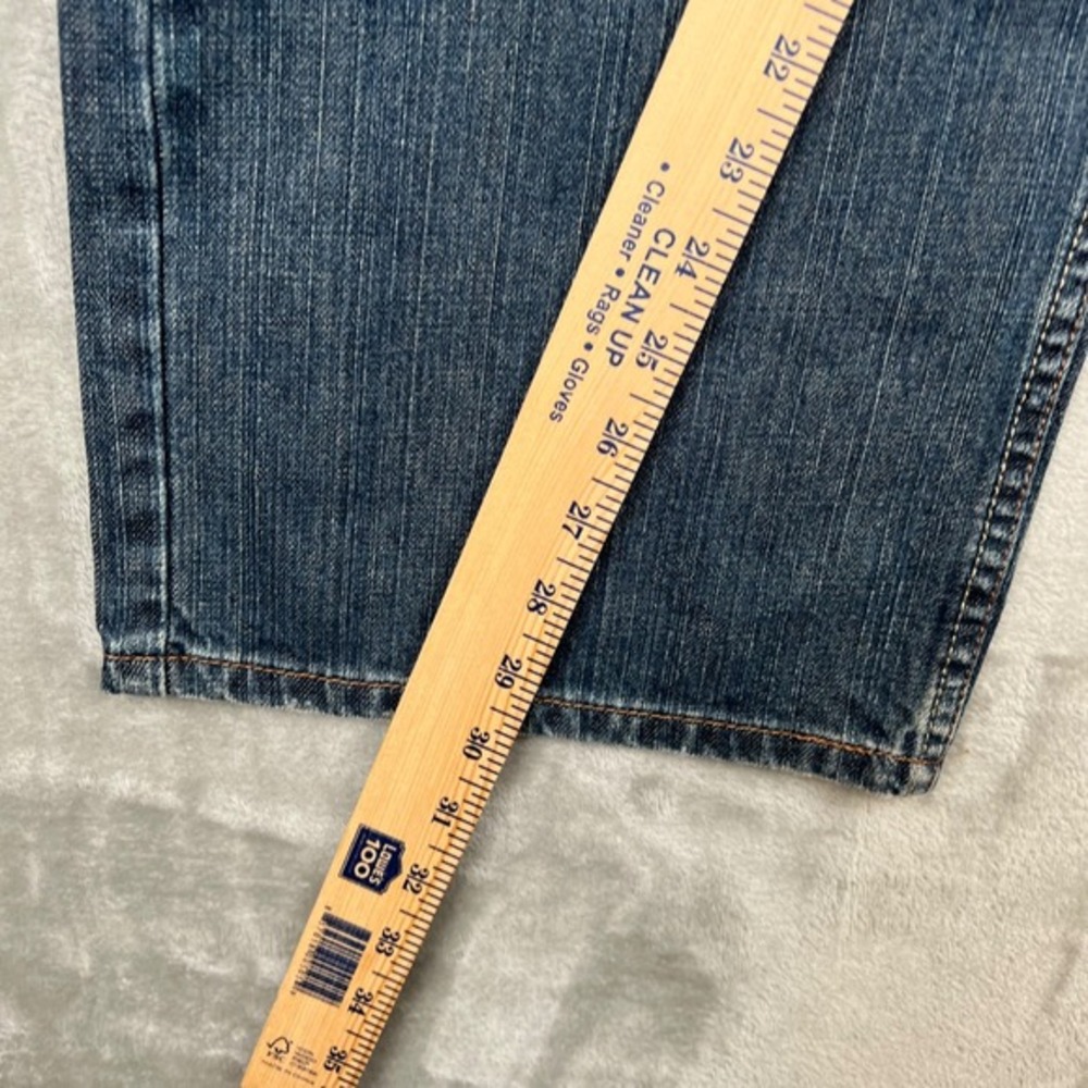 Levi Strauss 569 Loose Straight Jeans Mens W36 L30 Blue Denim - Picture 13 of 15
